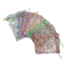 Jewelry Bags Drawstring Storage Bag for Gift Packaging 100Pcs Assorted Color