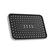 2026 Hot!! 12 Inch High Pressure Top Spray Rain Shower Head Larger Flow Rainfall Shower Heads Rainfall Showerhead-gray