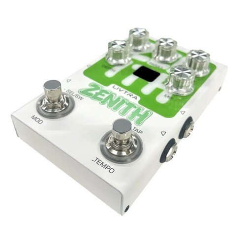 True Stereo Mod Gitarr Pedal, 9 HiFi Algoritmer, Tap Tempo, USB Inspelningsutgång, för Elgitarr/Bas Scen/Studio 1