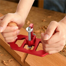 Wood Router Plane with Adjustment Woodworking Handheld Bottom Cleaning Manual Slotting Trimming Flat Planer