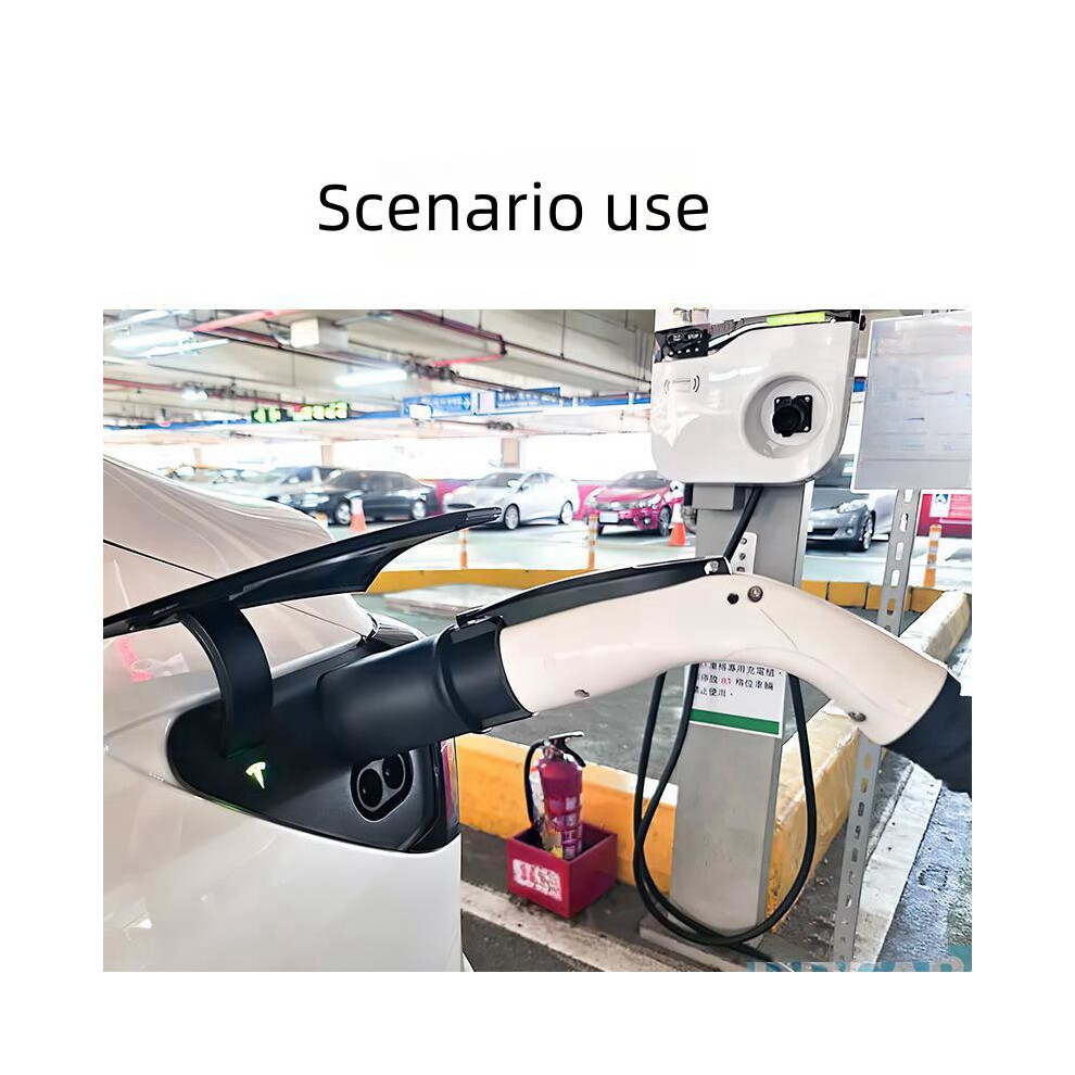 Electric Vehicle Charging Post Adapter Car Adaptor For J1772 To Type 2 Silver/Purple 123643776085