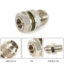 10AN to M18x1.5mm Turbo Oil Pan Plug - Oil Return Drain Adapter Fitting