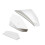 (White) Fixed wind wing for Honda 1