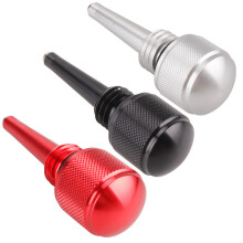 (Silver) M18*2.5 Magnetic Engine Oil Gauge for Yamaha Motorcycle Modification