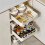 Kitchen Storage Shelf with Slide Rails Pull-Out Kitchen Drawer Type Organizer Tray Storage Rack Cabinets Storage S 3