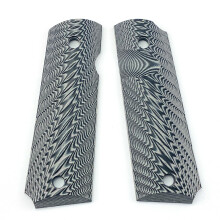 1Pair Non-slip Patches DIY G10 Metarial Handle Patch Scales for 1911 Grips Model