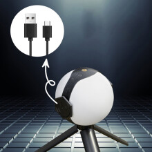 (Cool And Warm Light) 3-in-1 USB Rechargeable Puck Light: Emergency, Camping & Night Light