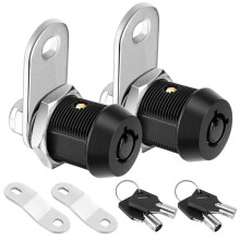 Cabinet Lock with Key, 5/8 Inch Heavy Duty Tubular Cam Lock for RV Compartment Storage Lock, Full Set of RV Cam Locks