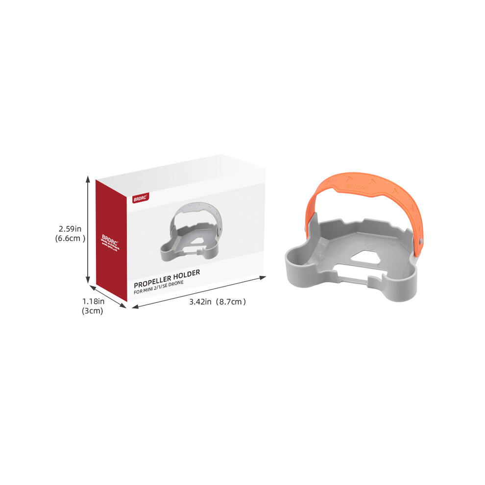 (Orange) Drone Upgrade Propeller Holder For Dji Mini 2/Mavic Mini/ Mini Se/ Mini 2 Se Orange 123643841639