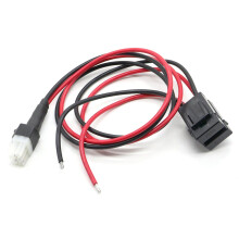 30A Fuse 6 PIN Short Wave Power Supply Cord Cable For FT-857D IC-725A 1 metres