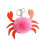 Keychain Crab Shape Creative Hanging Keychains Plush Gift 1 Piece 1