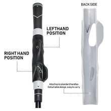 (Gray) Golf Grip Training Aid - Corrector for Beginners, Club Grip & Swing Trainer