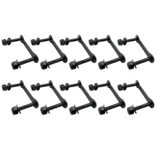 Viti per Bulloni Siamesi per Ponti da Skateboard da 31 Mm con Tappetino Anti-Affondamento Set di Accessori per Skateboard
