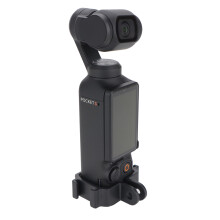 DJI OSMO Pocket 3 Camera Adapter: Mini Bracket Extension Bezel with Backpack Clip