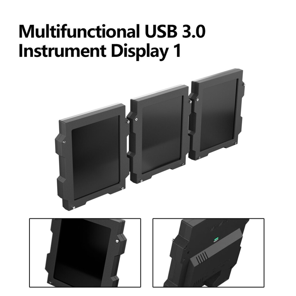 Winwing Usb3.0 Instrument Display X3 For Phoenix Mip Vr Flight Simulator Games 6951617014000