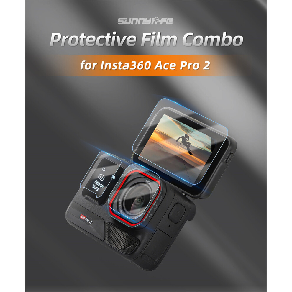 Camera Lens Protector Tempered Film Camera Accessories For Insta360 Ace Pro 2 123643858156