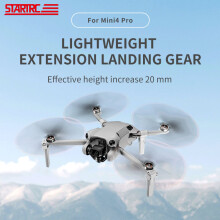 For DJI Mini4 Pro Drone Lightweight Booster Folding Kickstand Landing Gear