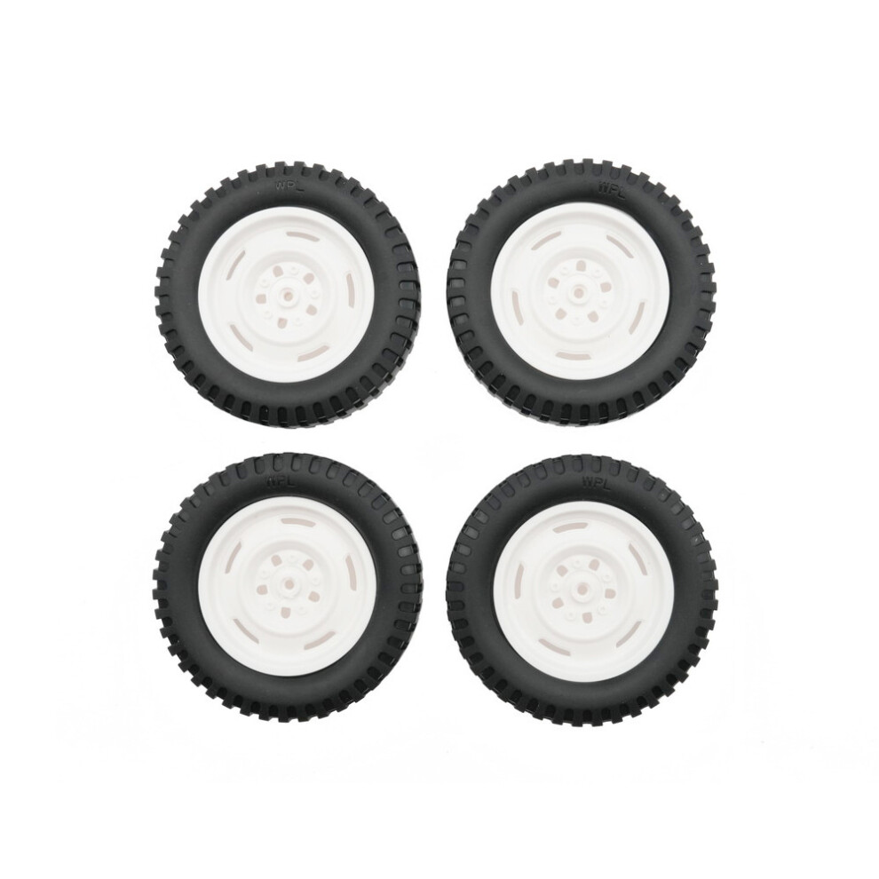 (C84) Rc Car Original Plastic Tire Hub Replacement Parts For Wpl C84 C94 Pickup 123643870585