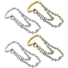 Ear Clips Copper Party Clip on Earrings for Decor 2Pairs Girls Jewelry
