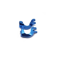 (Blue) Metal Front C-Hub & Caster Block for 1/10 Arrma Senton, Vorteks, Typhon, Big Rock, Granite RC Car Upgrade Parts