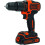 Black + Decker Drill/Percussion driver - Black+Decker - 18V - 2 speeds - 2-hand chuck - 1 battery 2