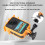 (Orange) For DJI OSMO 360 Panoramic Camera Quick Releasee Expansion Protection Frame 1