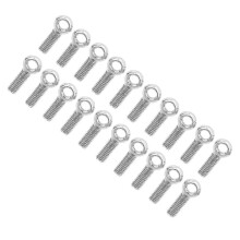 20Pcs Lifting Eye Bolt 304 Stainless Steel AntiCorrosion Heavy Duty Machinery Shoulder M6 26-27s