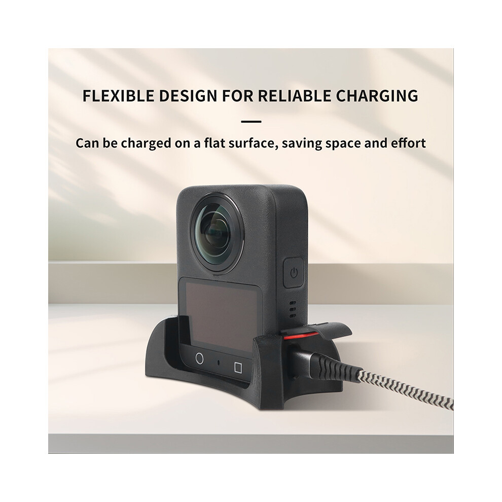 (Black) For Dji Osmo 360 Desktop Non-Slip Fixed Base Panoramic Camera Support Base Black 123643865925