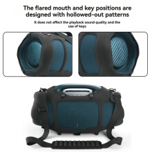 EVA Carrying Case for Boombox 4 Speaker, Travel Protective Cover with Adjustable Shoulder Strap for Boombox 4