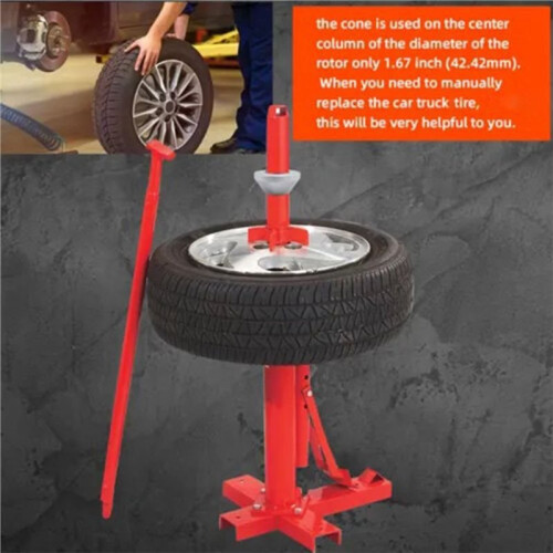 2pcs Universal Wheel Centering Cone Tool, Tire Changing Alignment Cone for Vehicle Tire Mounting and Dismounting 2