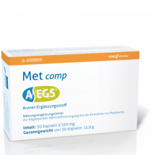 AEGS Met comp | Mikronährstoffe bei Metformin B12 Methylcobalamin Ubiquinol | 30 Kapseln