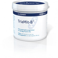TriaMit-B | Vitamin B3 Niacinamid flush-frei Energiestoffwechsel | 360 Kapseln