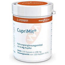 CupriMit | Organisches Kupfer Bis-Glycinat Mitoceutical Energiestoffwechsel | 120 Kapseln
