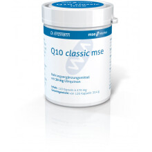 Q10 classic mse | Ubiquinon Q10 Kapseln 30 mg sojalecithinfrei | 120 Kapseln