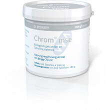 ChromIII mse | Chrom Spirulina platensis Blutzucker jodsensibel | 360 Tabletten