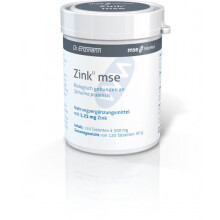 ZinkII mse | Zink Spirulina platensis mit Spermidin jodsensibel | 120 Tabletten