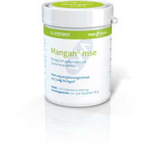 ManganII mse | Mangan Spirulina platensis mtSOD jodsensibel geeignet | 120 Tabletten