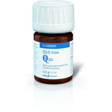 Q10 mse | Reines Ubiquinon Q10 Pulver ohne Zusatzstoffe für Allergiker | 3,6 g