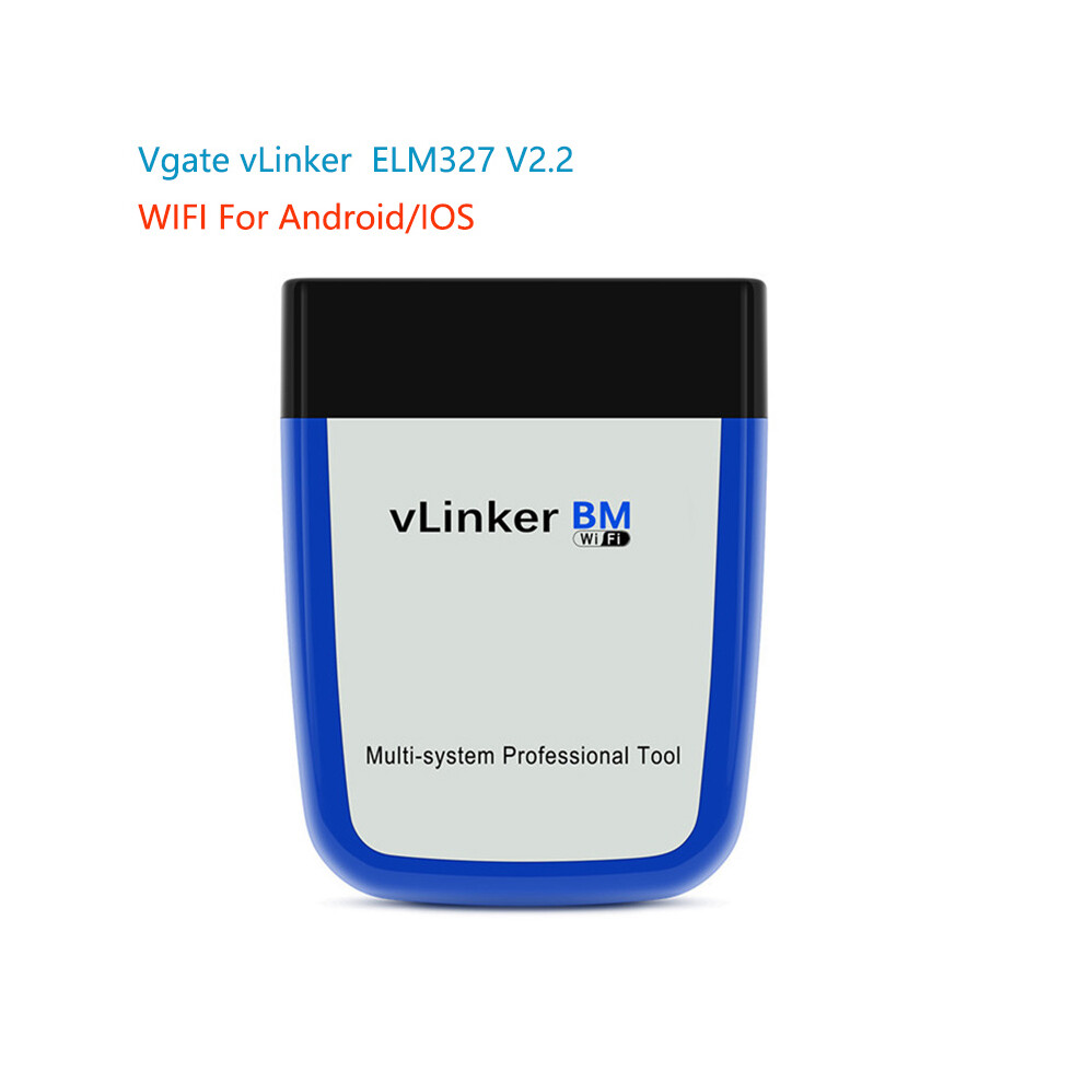 (Vlinker Wifi) Vgate Vlinker Bm+ Elm327 V2.2 Bluetooth 4.0 Wifi Obd-Ii Scanner Car Diagnostic Tool 110691610430