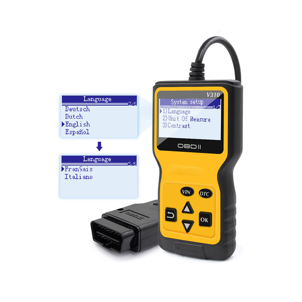 V310 Obdii Automotive Diagnostic Scanner Detector Malfunction Diagnosis Instrument 110691609908