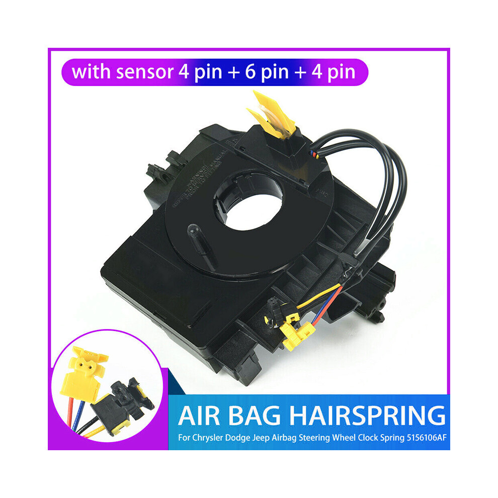 Steering Wheel Clock Spring 5156106Af For Fit 2007-16 Chrysler Jeep Dodge 110691611376