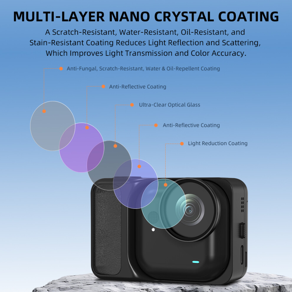 (Cpl) Camera Lens Protector Photography Uv Cpl And Nd Filters For Insta360 Go Ultra 123643866878