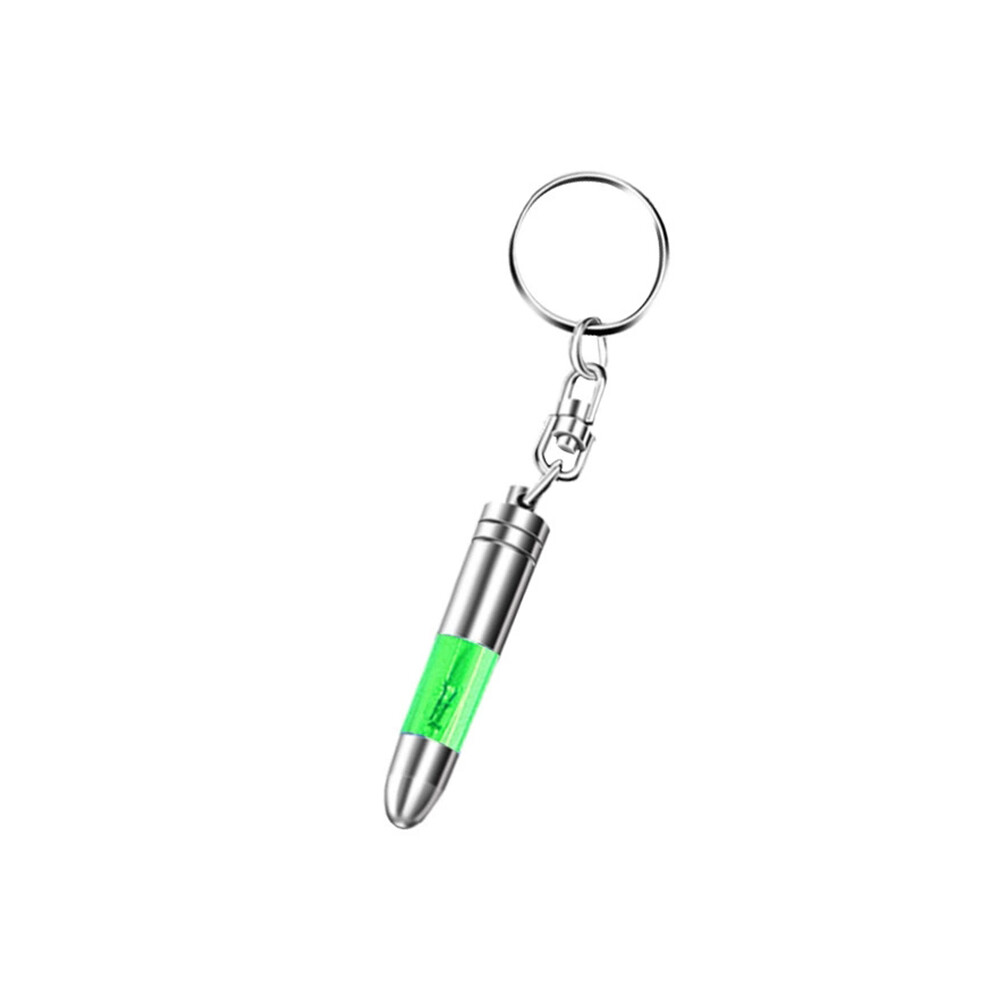 () Fashion Uesful Car Keychain Human Body Static Eliminator Discharger With Led Green/Light 110691613783