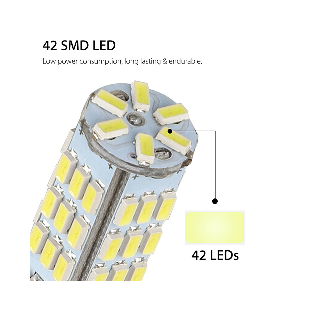 20Pcs T10 921 194 Rv Trailer 42-Smd Led Backup Reverse Lights Bulbs 6500K White 110691611673