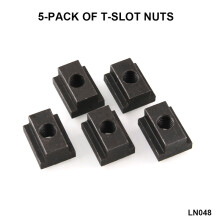5PCS 3/8"-16 Threads T-Slot Nut Black Oxide Finish For Toyota Tacoma Pickup