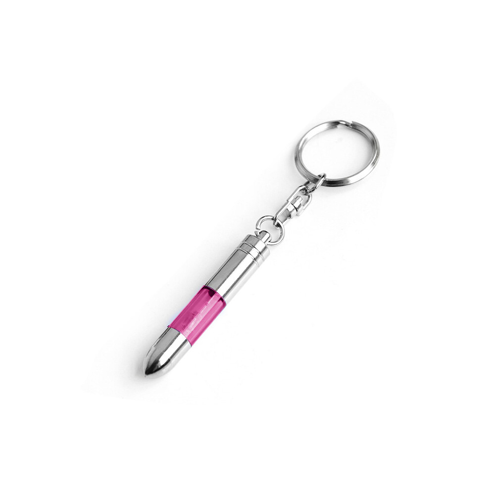 () Fashion Uesful Car Keychain Human Body Static Eliminator Discharger With Led Red/Light 110691613776