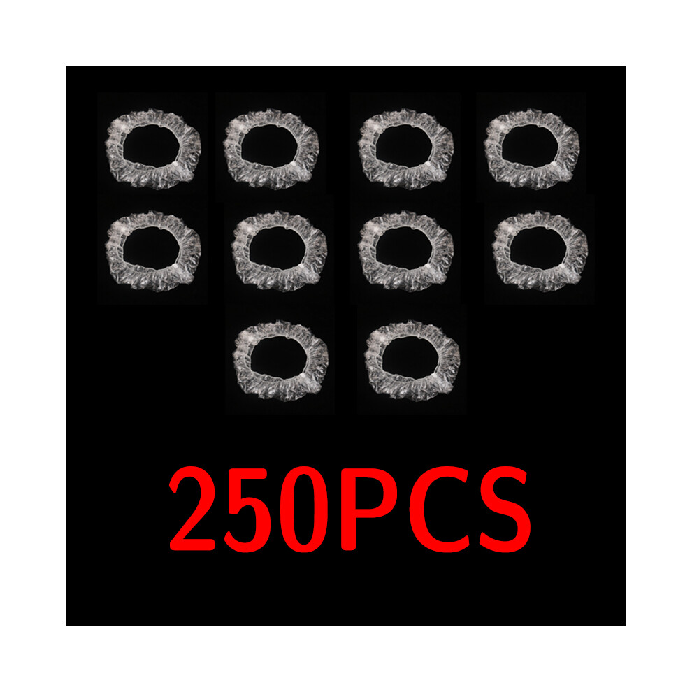 250Pcs Universal Disposable Plastic Car Steering Wheel Covers Elastic Durable 110691615466