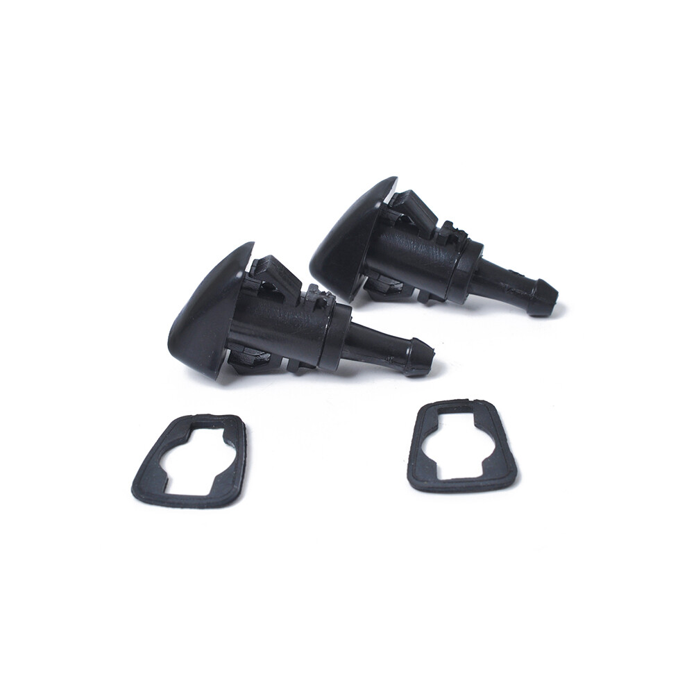 2Pcs Front Windsheild Wiper Nozzle Washer Jet For Chrysler Town & Country Dodge 110691614124