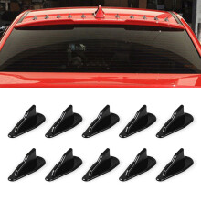 10PCS/Set Diffuser Shark Fin Kit for Spoiler Roof Wing Air Vortex Generator
