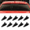 10PCS/Set Diffuser Shark Fin Kit for Spoiler Roof Wing Air Vortex Generator 1